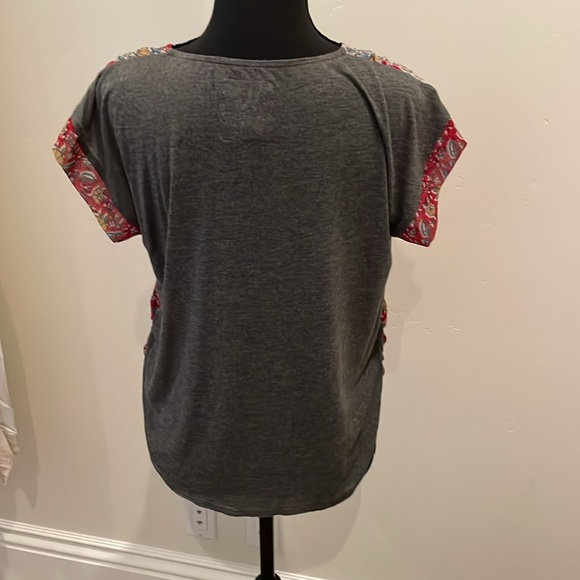 Anthropologie Tiny Mixed Media Top - Picture 2 of 3